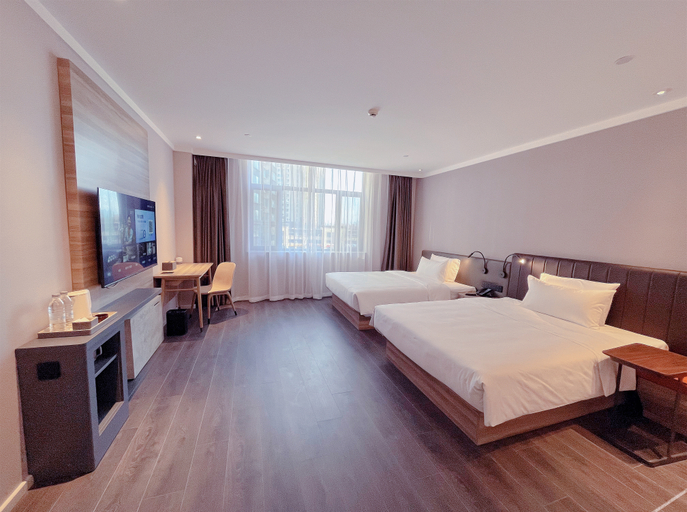 Bedroom 4, Hanting Hotel Taiyuan North Middle Ring Lishi, Taiyuan