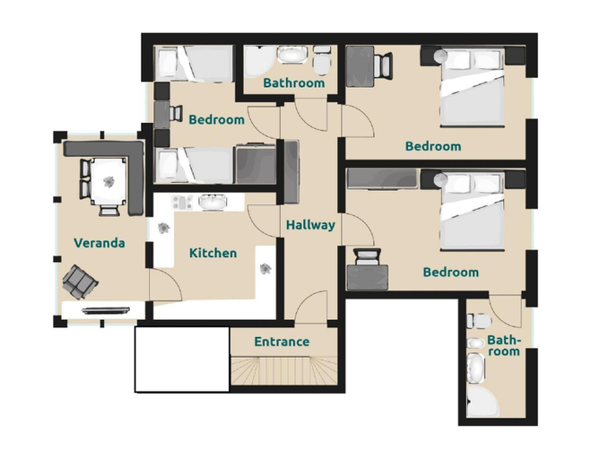Others 3, Apartments Villa Alpina, Bolzano