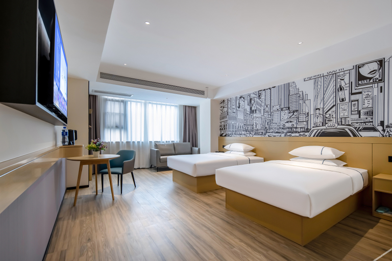 Bedroom 2, City Comfort Inn Tianlin Bus Terminal, Baise