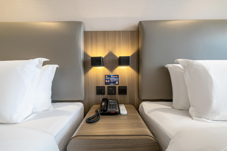 Bedroom 3, Hanting Hotel Haiyan Development Zone Bei'an Plaza, Jiaxing