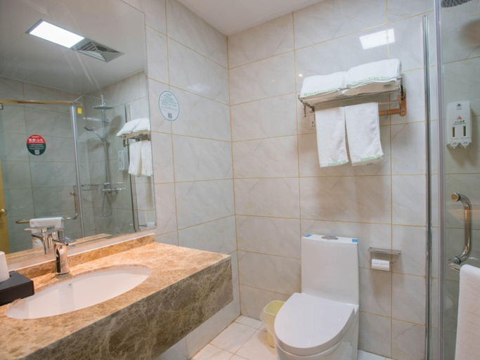 Bathroom, グリーンツリーホテル(), Hefei