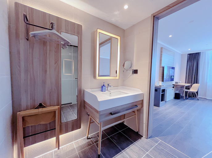Bathroom 5, Hanting Hotel Taiyuan North Middle Ring Lishi, Taiyuan