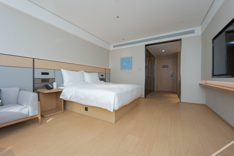 Bedroom 2, Ji Hotel Linyi Pingyi Binhe Yipin, Linyi