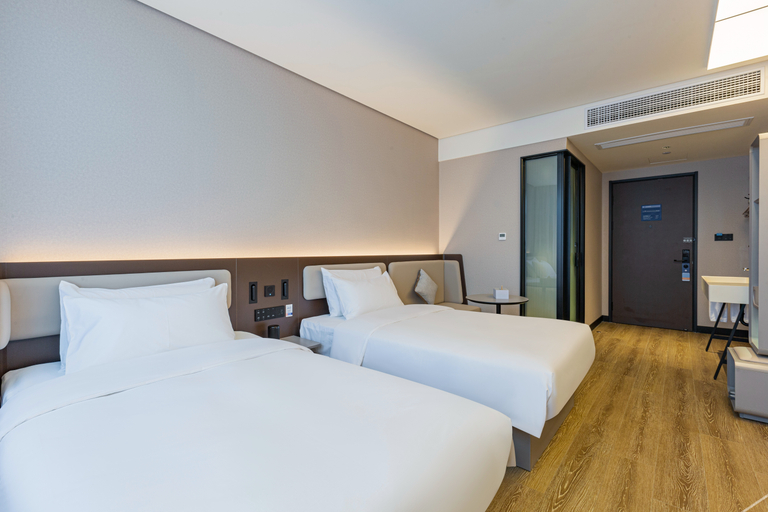 Bedroom 2, Hanting Hotel Xiantao Qiangou Gymnasium, Xiantao