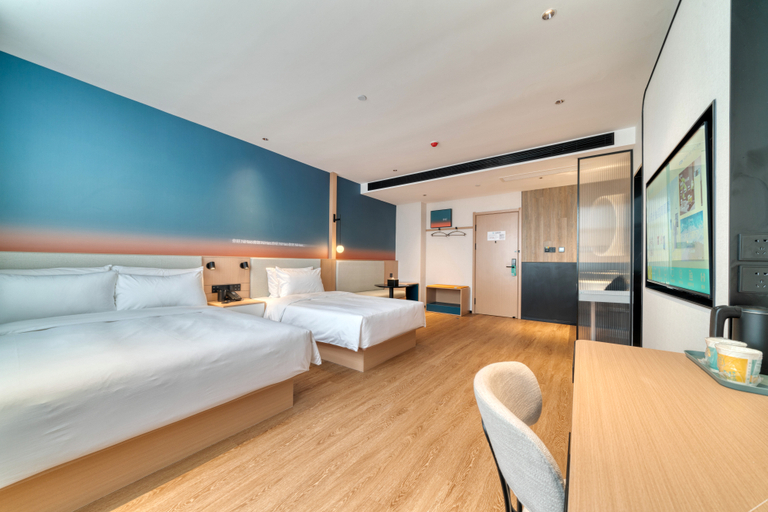 Bedroom 2, Nihao Hotel Dezhou Leling Long-distance Bus Station, Dezhou