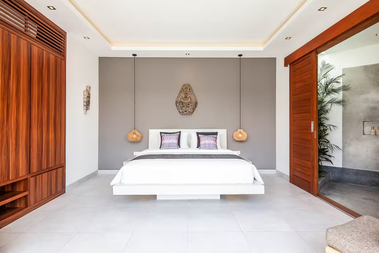 Bedroom 3, VIlla 5 Sanori - Canggu Beach Escape 4br Designer villa, Badung