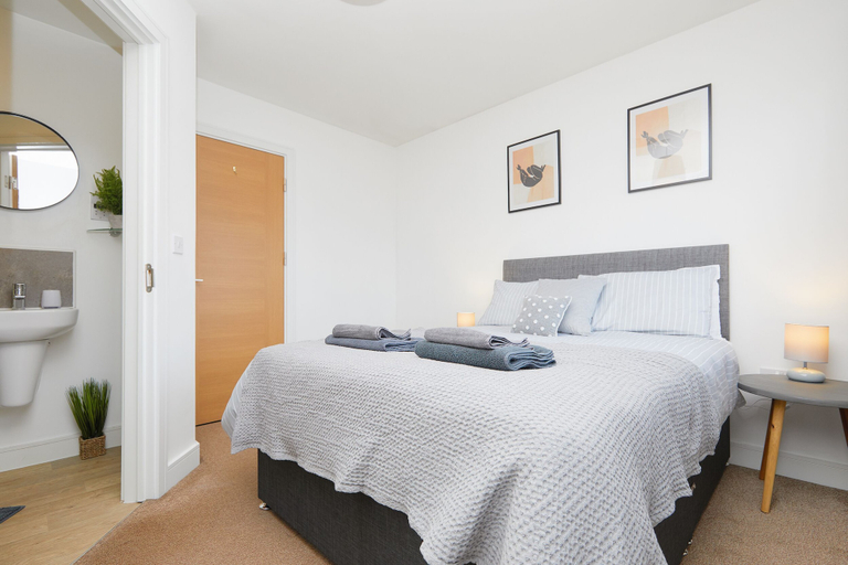 Bedroom 2, Derby 2 Bed House 3 Min Walk to Hospital, Derby