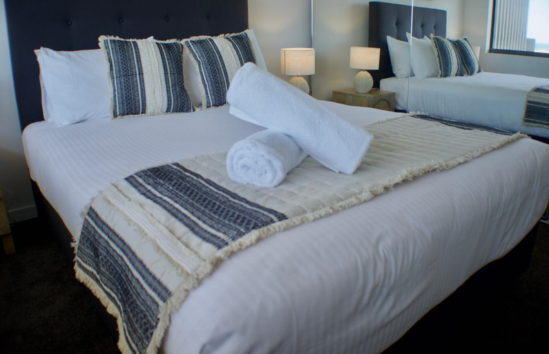 Bedroom 3, COASTAL ESCAPE@ The Cosmopolitan Unit 20806, Maroochy - Maroochydore