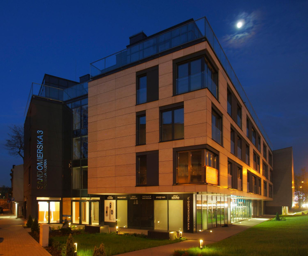 Exterior view 5, Main Street Apartments, Kraków City