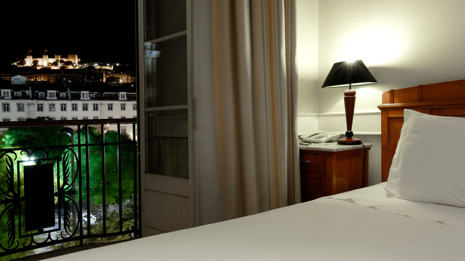 Bedroom 3, Hotel Metropole, Lisbon