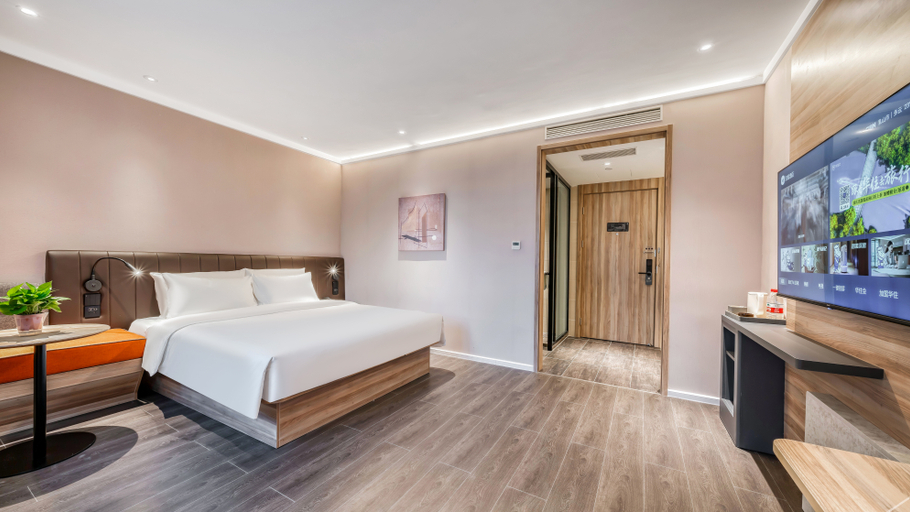 Bedroom 2, Hanting Hotel Weihai Rushan People's Square, Weihai