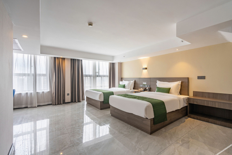 Bedroom 2, Immersing Hotels& Resort Chongqing University Town, Chongqing