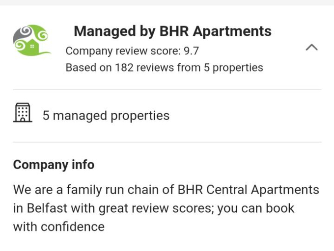 2, In City Centre / Parking / Private Entrance, Belfast