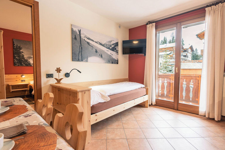 Bedroom 3, Chalet Primula, Sondrio
