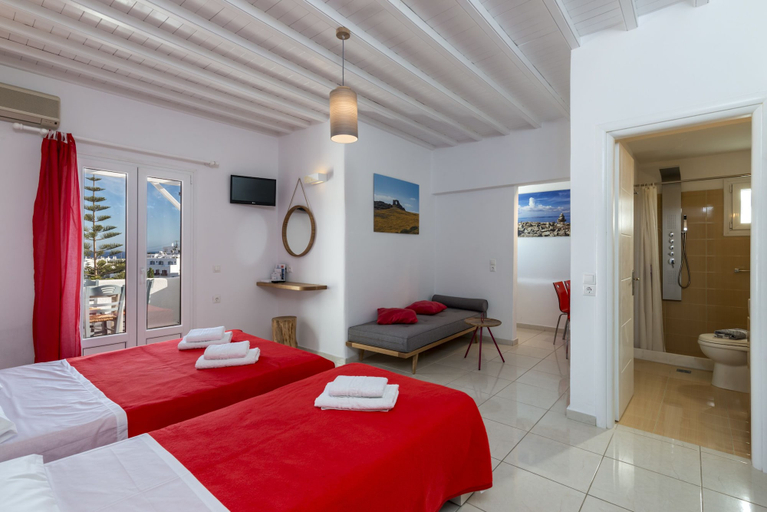 Bedroom 4, Artemoula's Studios, South Aegean