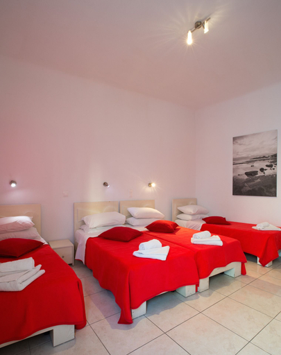 Bedroom 2, Orpheas Rooms, South Aegean
