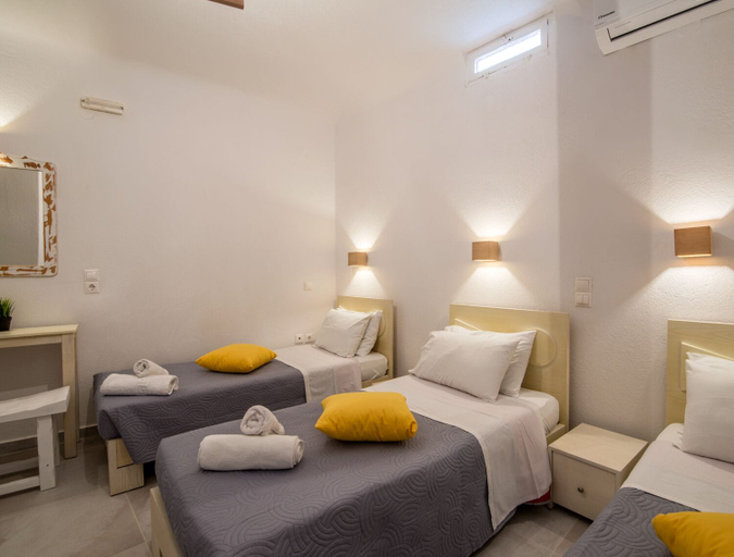 Bedroom 4, Orpheas Rooms, South Aegean