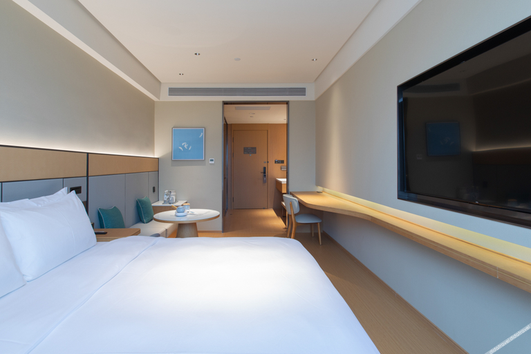 Bedroom 2, Ji Hotel Lu'an Huoshan Yingjia Avenue, Lu'an