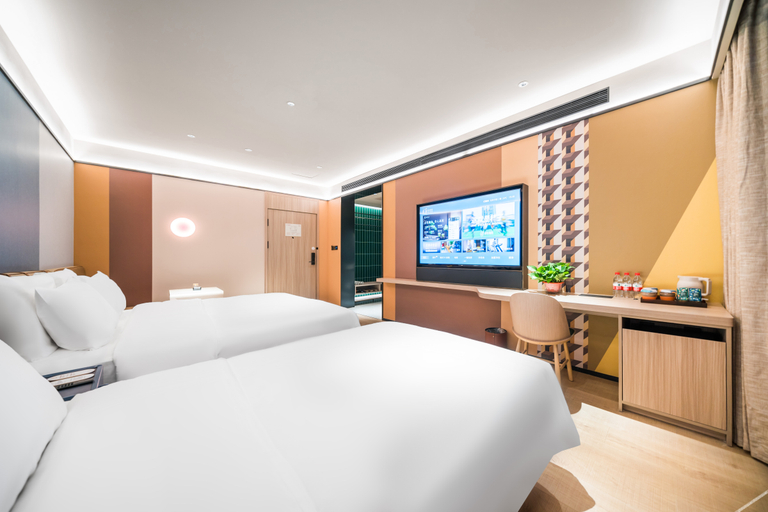 Bedroom 2, Orange Hotel Dalian North Station, Dalian