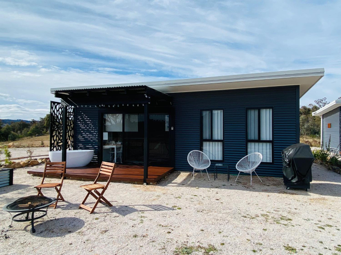 Exterior & Views 1, Celestine - 1 Bed Cabin with Outdoor Bath - Kundalini Lodge, Mid-Western Regional - Pt A
