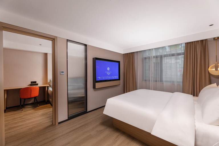 Bedroom 2, Starway Hotel Susong County Longmen North Road, Anqing