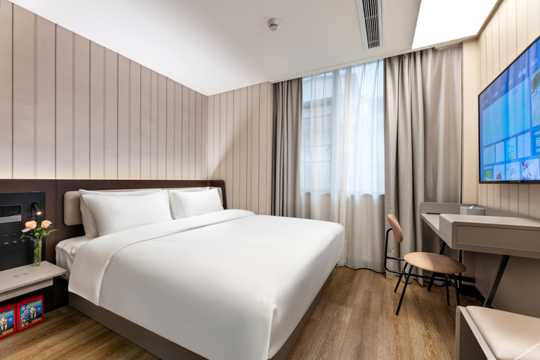 Bedroom 3, Hanting Hotel Guangzhou Zhongshanba Metro Station, Guangzhou