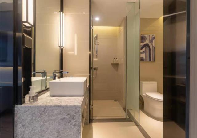 Bathroom 3, Echarm Hotel Aegean Shopping Park Zhonghuan Plaza, Tangshan