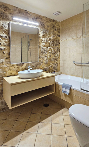 Bathroom 5, Arhontiko Arhanes Suites, Crete