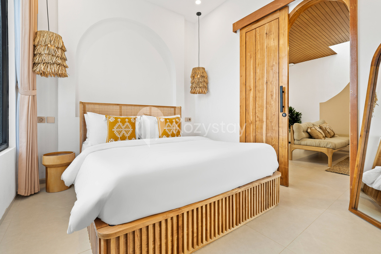 Bedroom 3, Caelora Villa by Kozystay - Canggu, Badung