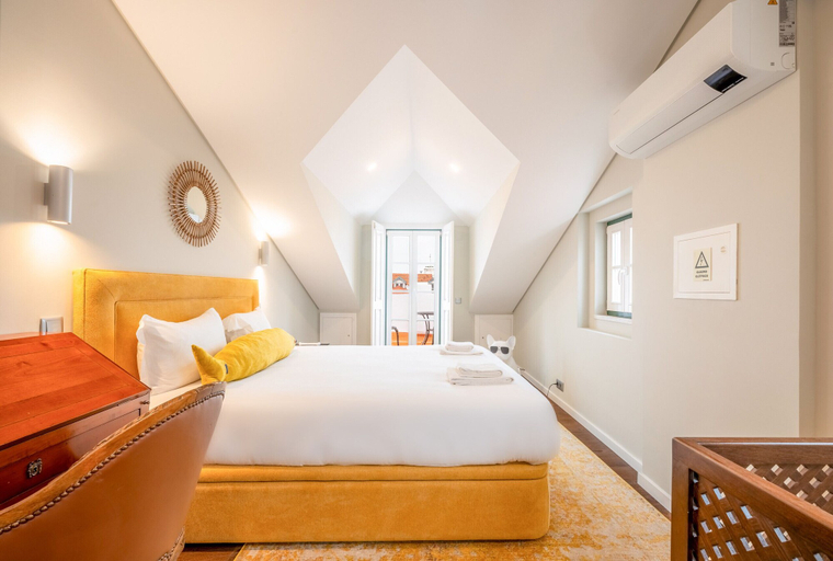 Bedroom 2, Bairro Alto Prime Duplex by Homing, Lisbon