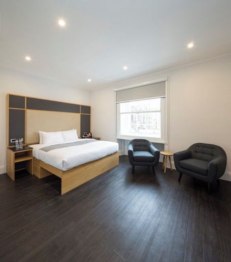 Bedroom 2, The Z Hotel at Gloucester Place, London