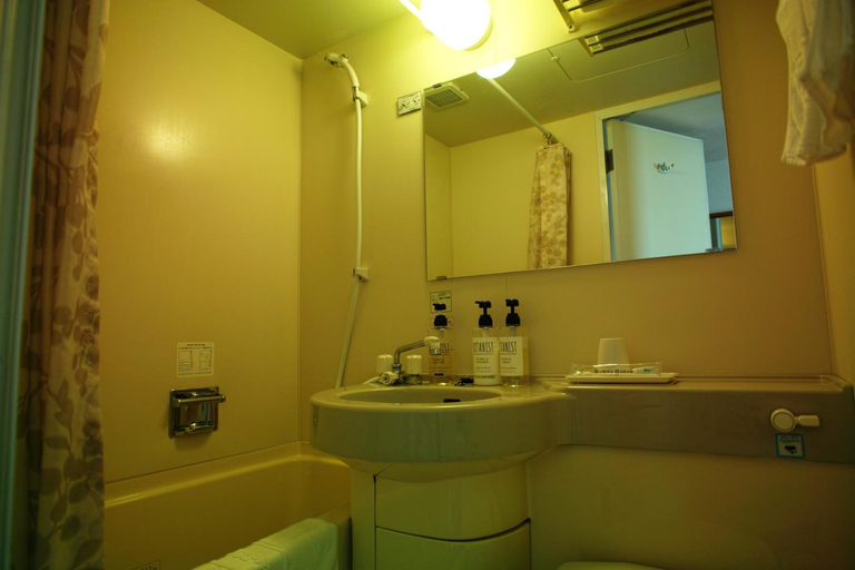 Bathroom, Tourist Hotel Hitachi, Hitachi