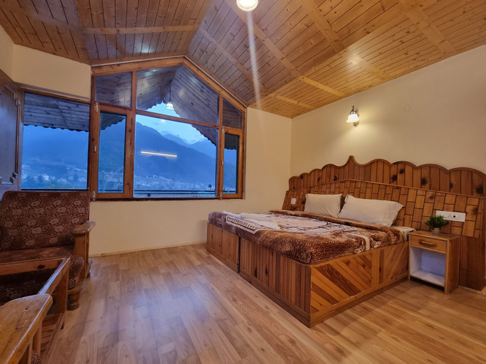 Bedroom 2, Redrosecottages, Kullu