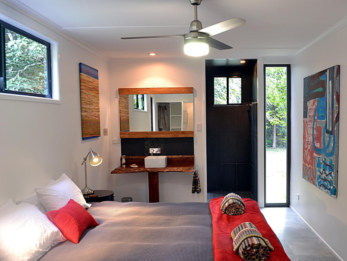 Bedroom 2, Wongari Eco Retreat, Beaudesert - Pt C