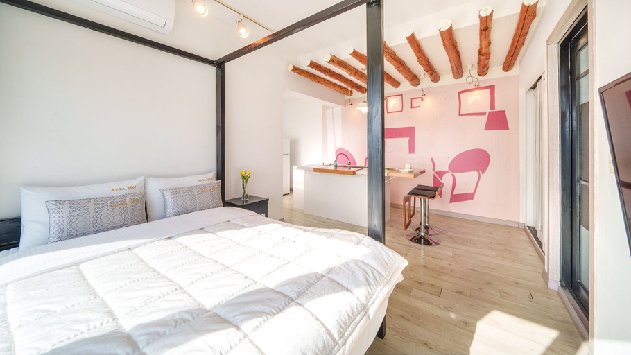 Bedroom 2, Namhae Aria Spa Pension, Namhae