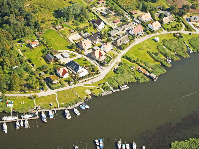 Exterior & Views 1, Fachwerkhauser Seedorf - Villa "Johanna Maria" mit Kamin, Sauna, Terrasse, Wasserblick, Vorpommern-Rügen