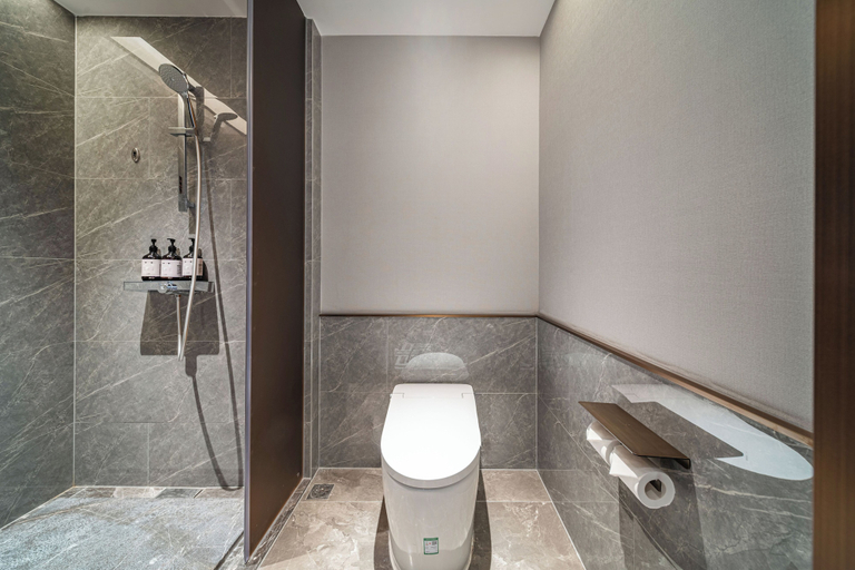 Bathroom 4, Echeng Hotel Guangzhou Baiyun Station, Guangzhou