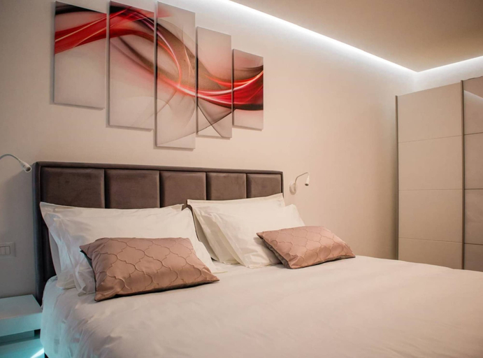 Bedroom 2, Sunset Serenity Villa With Pool, Gym and Sauna, Kaštela