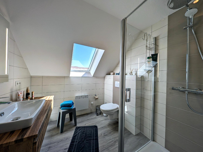 Bathroom 3, Premiumferienhaus Anni, Harz