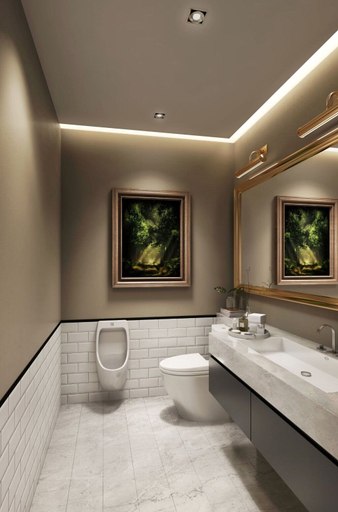 Bathroom 5, Siam Bright Suite, Bang Rak