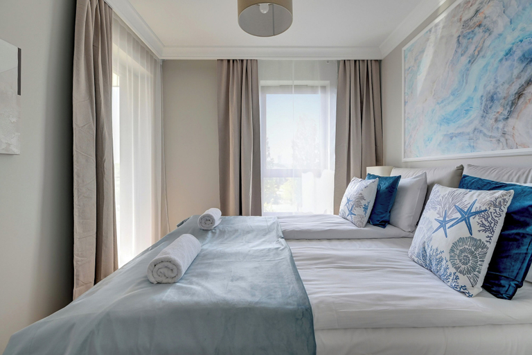 Bedroom 3, Bulvar Miramar by Lion Apartments, Gdańsk City
