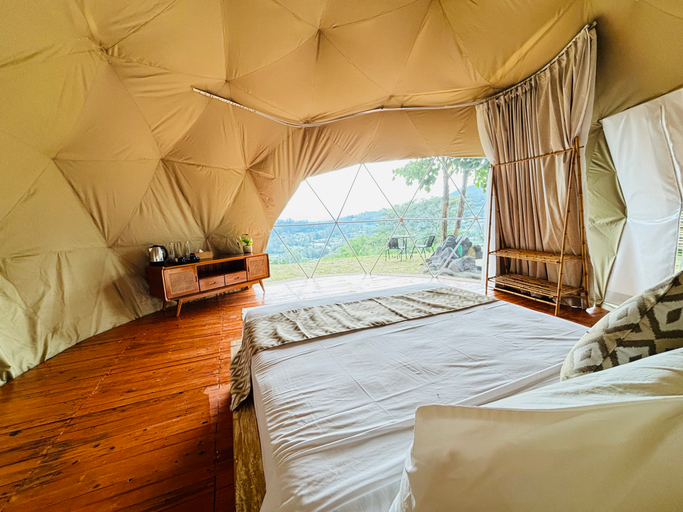 Bedroom 5, De'Ra Hills Camp Kintamani, Bangli