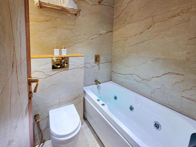 Bathroom 3, Hotel Nova Bliss, Rajkot