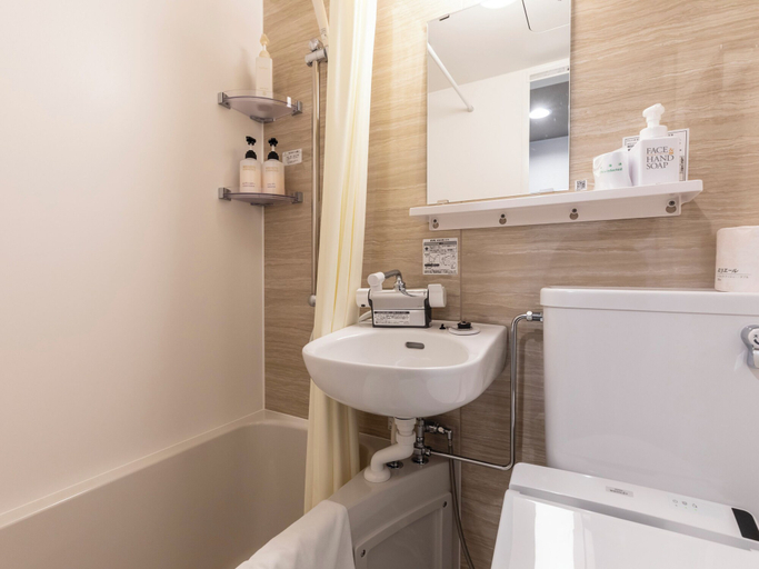 Bathroom 3, Business Hotel Awaikeda Eleven 2, Miyoshi