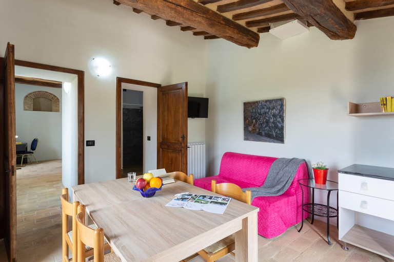 Bedroom 3, GH Borgo Pulciano Agriturismo, Perugia