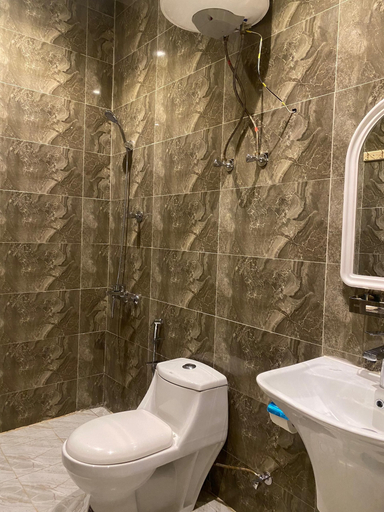 Bathroom, Agnehat Dark Serviced Apartments
