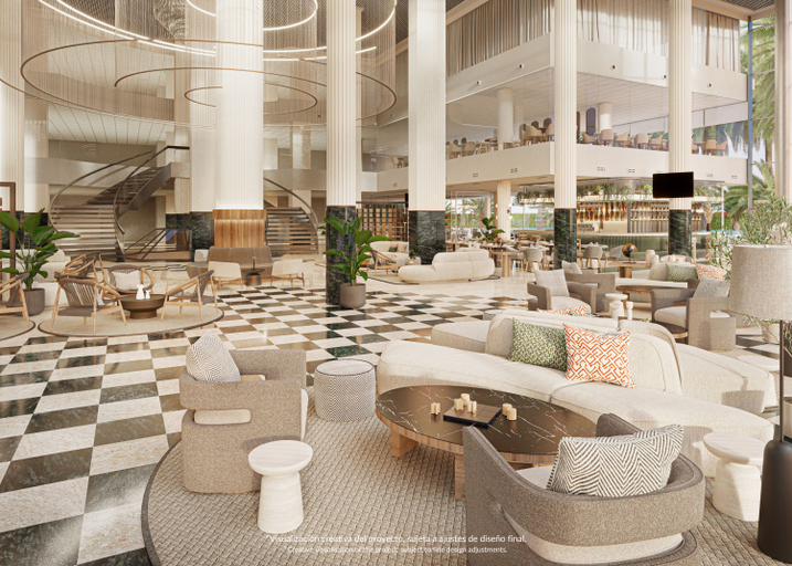 Public Area, AR Diamante Beach Spa & Convention Center, Alicante
