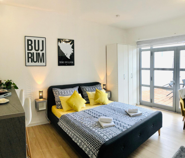Bedroom 2, Dream Apartments, Herzegovina-Neretva