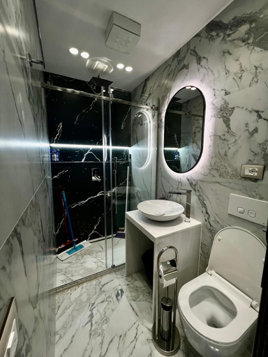 Bathroom 2, PTA - Tirana City Deluxe 2 - Balcony, Tirana