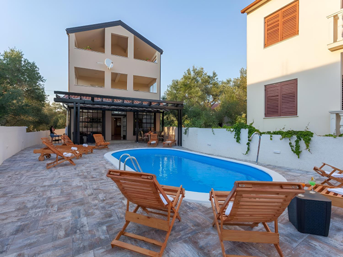 Exterior view 3, Amazing Villa Grande with swimming pool, Sveti Filip i Jakov